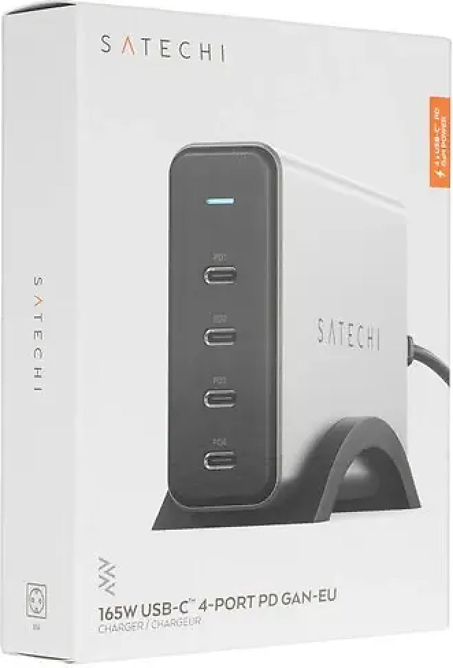Зарядное устройство Satechi ST-UC165GM-EU USB Type-C серый
