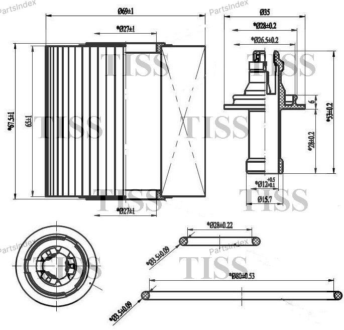 JD масляный фильтр JFM0014 купить,1175