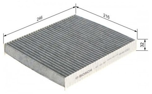 Bosch салонный фильтр 1 987 432 357 - ForteMarket Bosch салонный фильтр 1 987 432 357 купить,8484