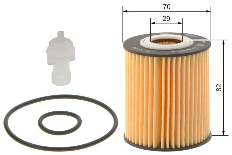 Bosch масляный фильтр F026407090 купить,4145