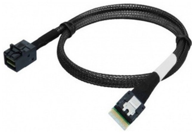 Кабель Supermicro SAS - SATA CBL-SAST-1234FLP-85