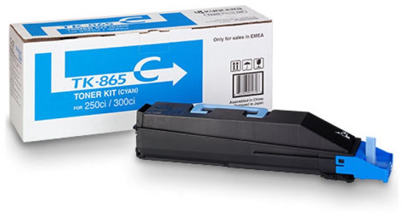 Картриджи KYOCERA TK-865C голубой (cyan) купить,NaN