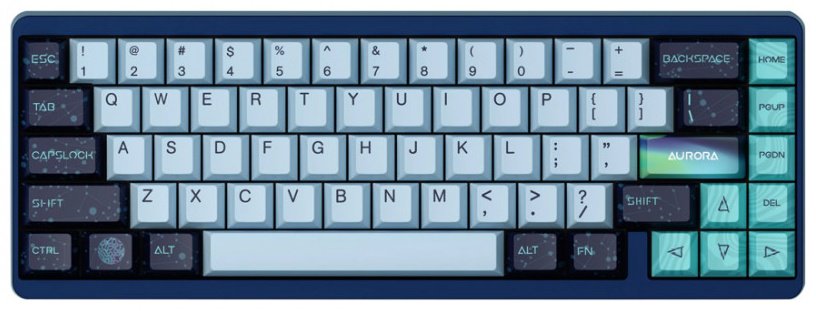 Клавиатура VARMILO Aurora Muse 65 черный