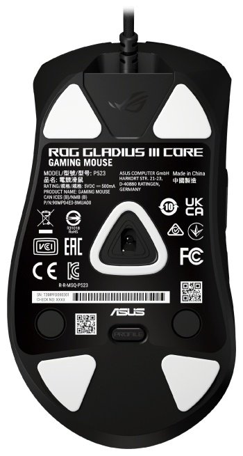 Мышь ASUS P523 ROG GLADIUS III CORE черный