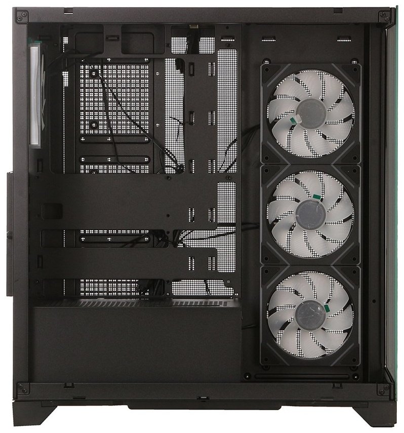 Корпус 1STPLAYER Mi8 (MI8-BK-3FC7R-1FC7) черный