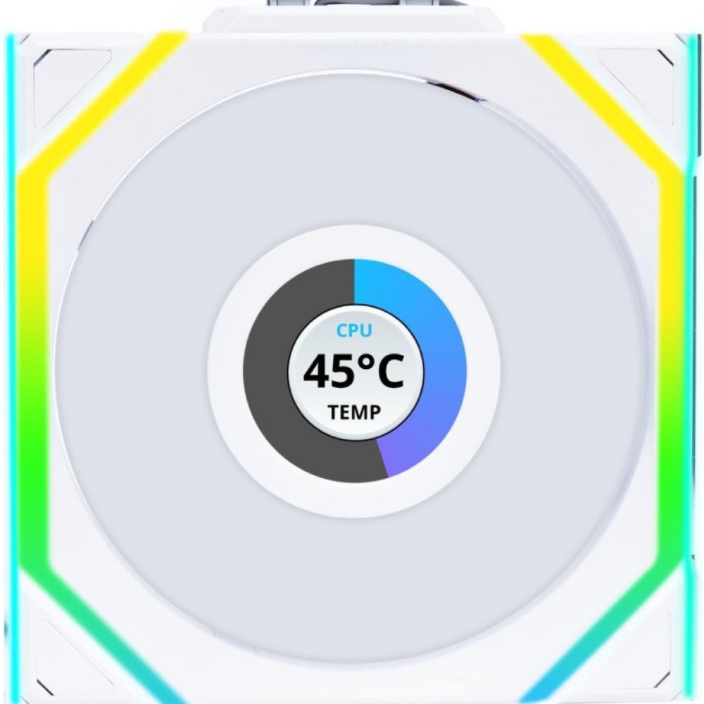 Кулер для корпуса LIAN LI UNI FAN SL WIRELESS LCD 120 Reverse Blade 12RSLLCD1W3W