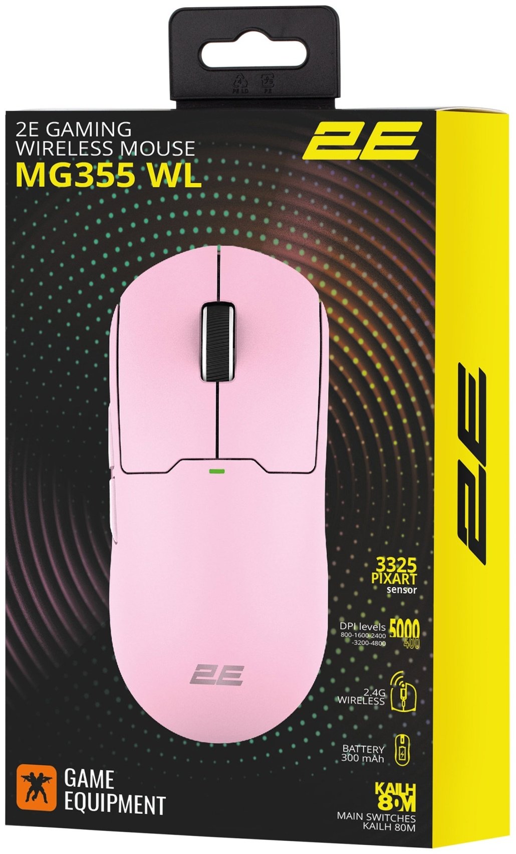 Мышь 2E GAMING MG355 WL розовый - ForteMarket Мышь 2E GAMING MG355 WL розовый купить,17313