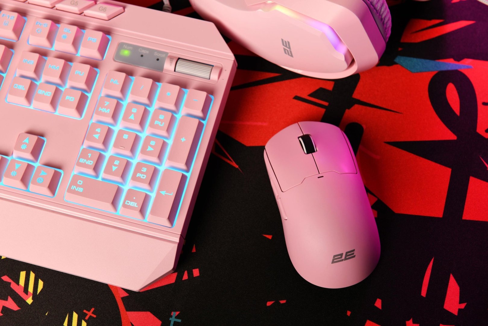 Мышь 2E GAMING MG355 WL розовый - ForteMarket Мышь 2E GAMING MG355 WL розовый купить,17313