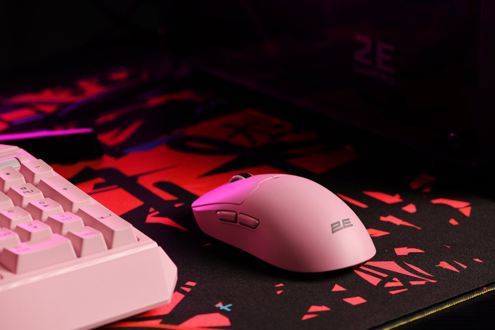 Мышь 2E GAMING MG355 WL розовый - ForteMarket Мышь 2E GAMING MG355 WL розовый купить,17313