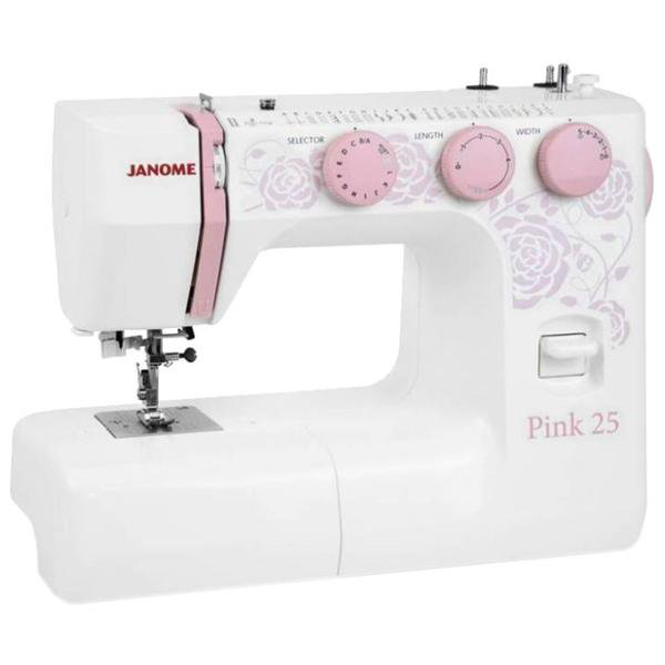 Швейная машина Janome Pink25 розовая купить,133059