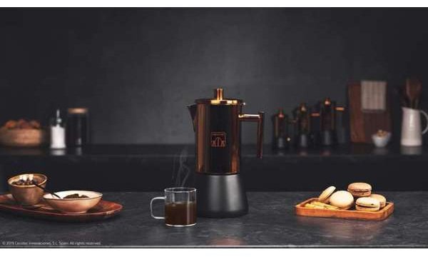 Кофеварка Cecotec Moking 200 бронзовый