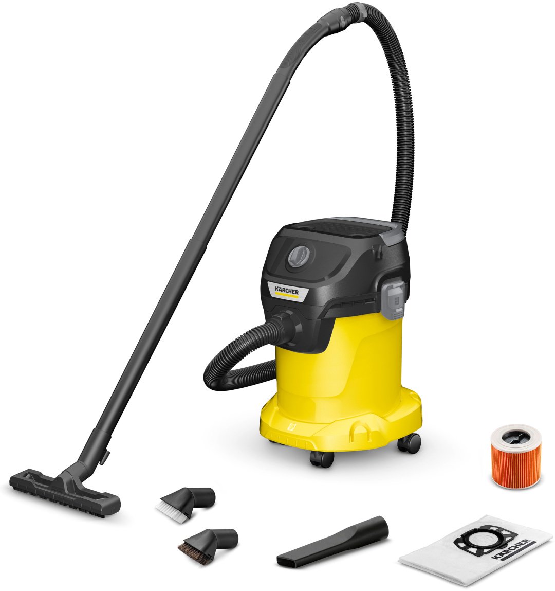 Строительный пылесос Karcher KWD 3 V-17/4/20 Brush Kit - 1.628-443.0