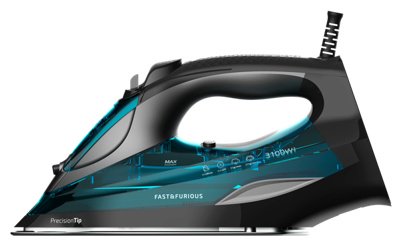Утюг Cecotec Fast&Furious 5010 черный/зеленый