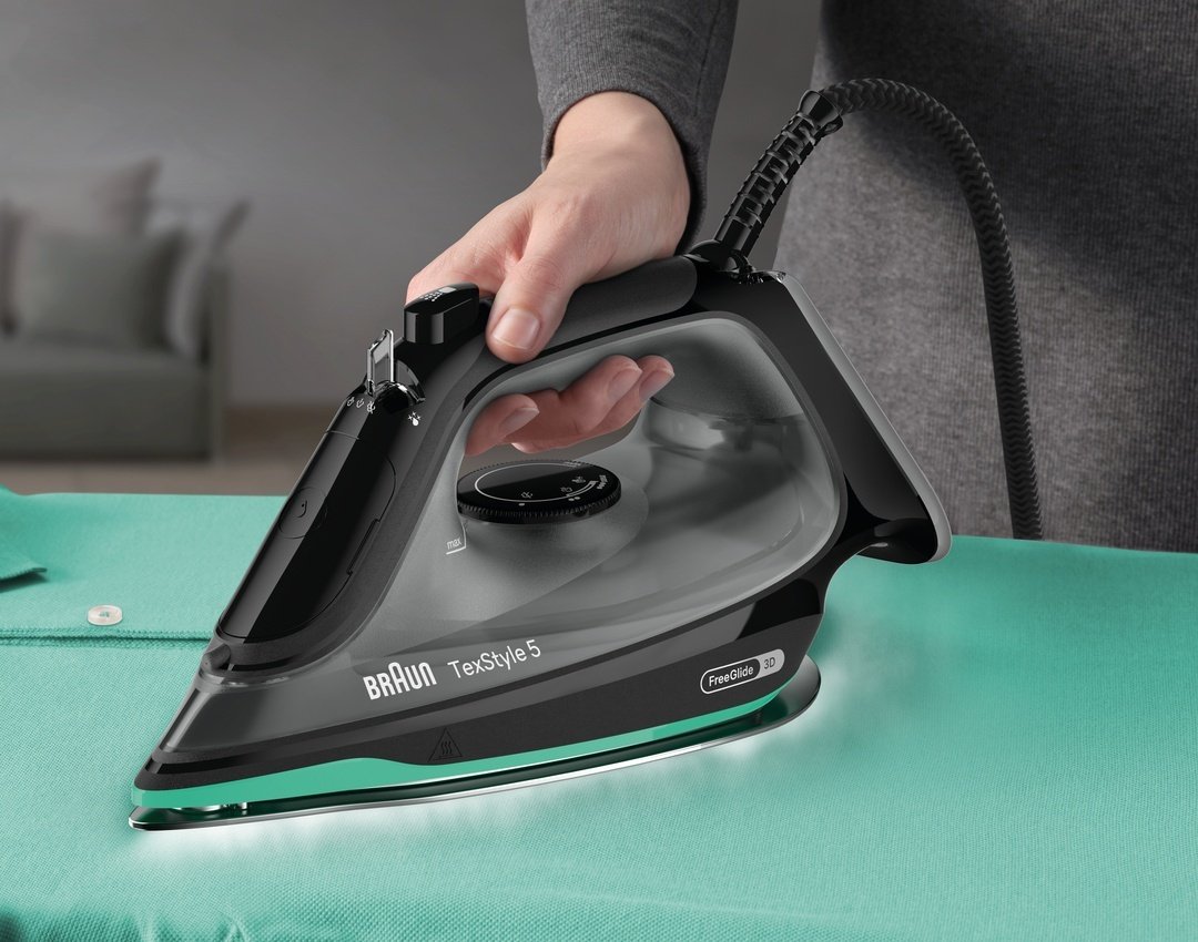 Утюг Braun SI5277GR черный, зеленый купить,NaN