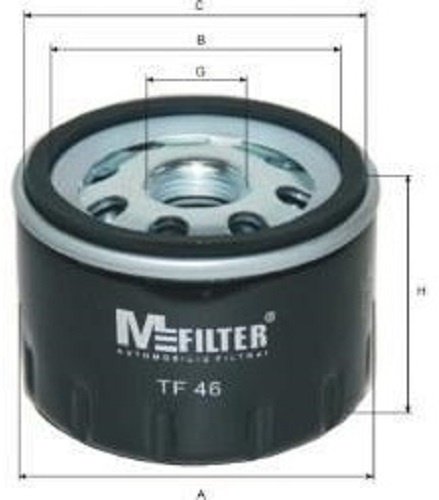 MFilter масляный фильтр TF46 купить,2832