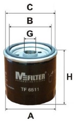 MFilter масляный фильтр TF6511 купить,3395