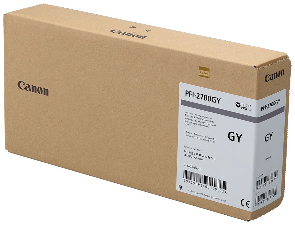 Картриджи Canon Canon PFI-2700 серый