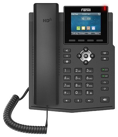 IP-телефон Fanvil X3SG черный купить,38506