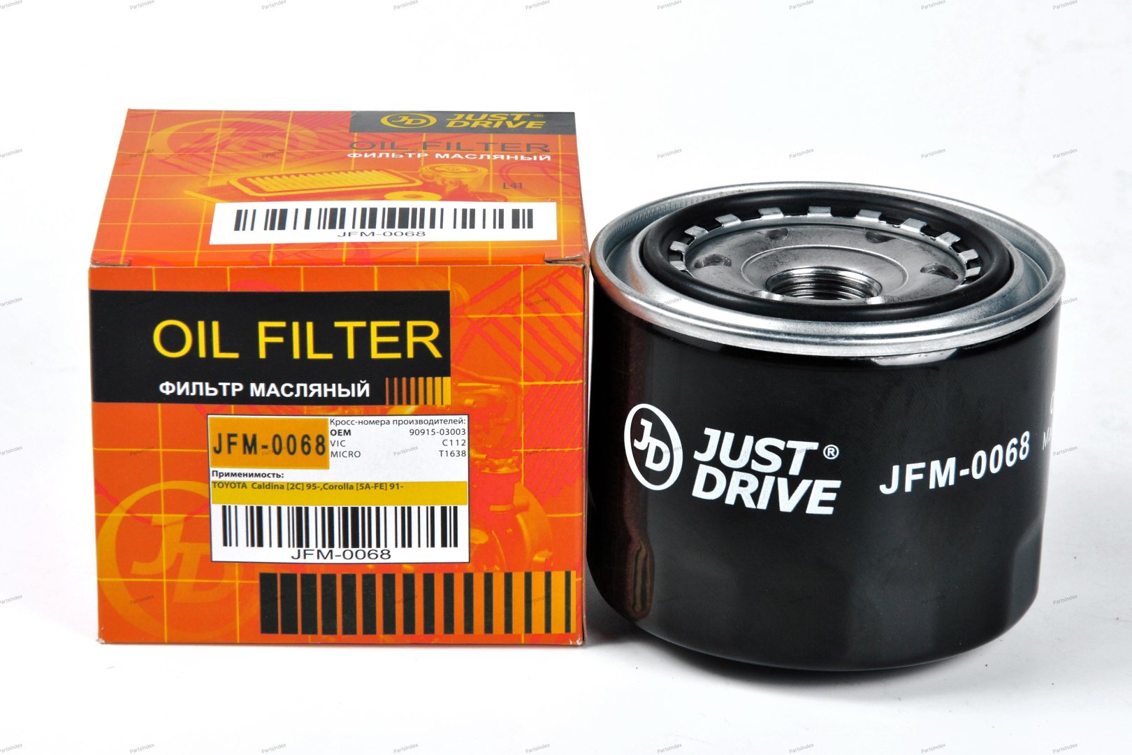 JD Фильтр Масляный Двигателя JFM0068 купить,3321