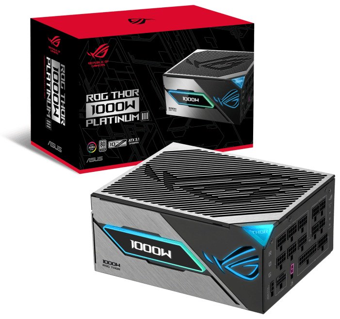 Блок питания ASUS ROG-THOR-1000P3-GAMING 1000 Вт - ForteMarket Блок питания ASUS ROG-THOR-1000P3-GAMING 1000 Вт купить,241690
