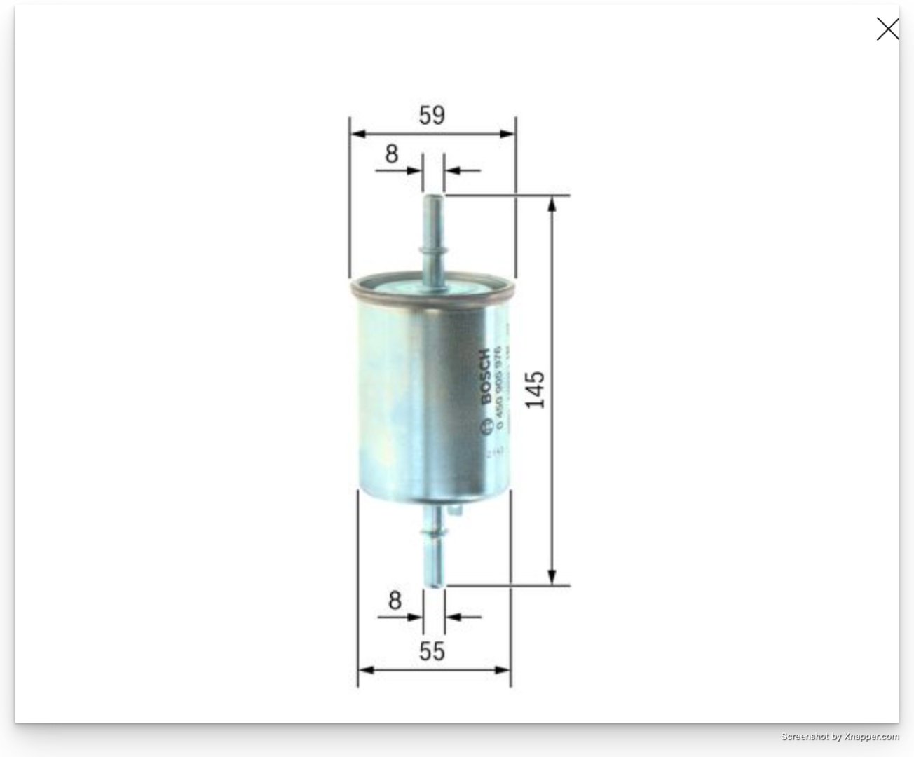Bosch топливный фильтр 0 450 905 976 купить,4454