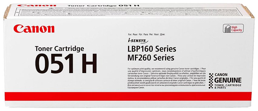 Картриджи Canon CARTRIDGE 051H с чипом черный