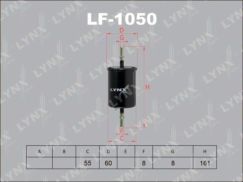 LYNXauto топливный фильтр LF1050 купить,4195