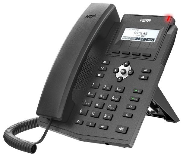 IP-телефон Fanvil X1SP черный купить,30900