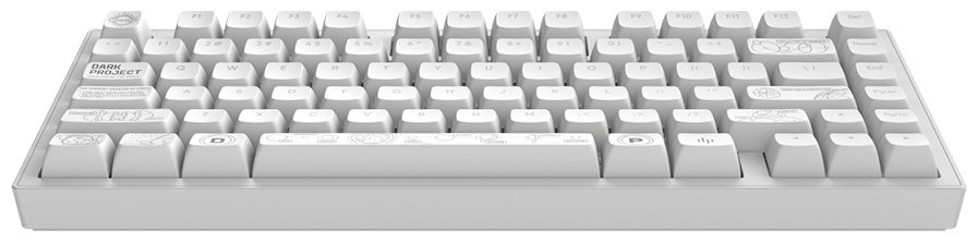 Клавиатура DARK PROJECT DPKB_NOVA_81_ANSI_WHITE белый