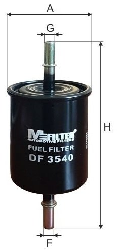 MFilter топливный фильтр DF3540 купить,3363