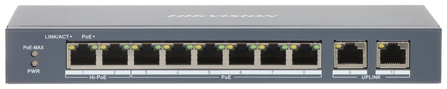 Коммутатор Hikvision DS-3E1310P-EI (B)