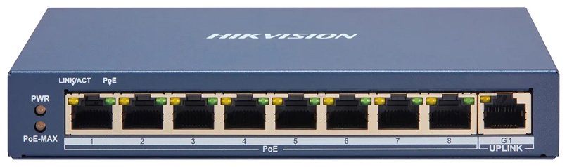 Коммутатор Hikvision DS-3E1309P-EI (B)