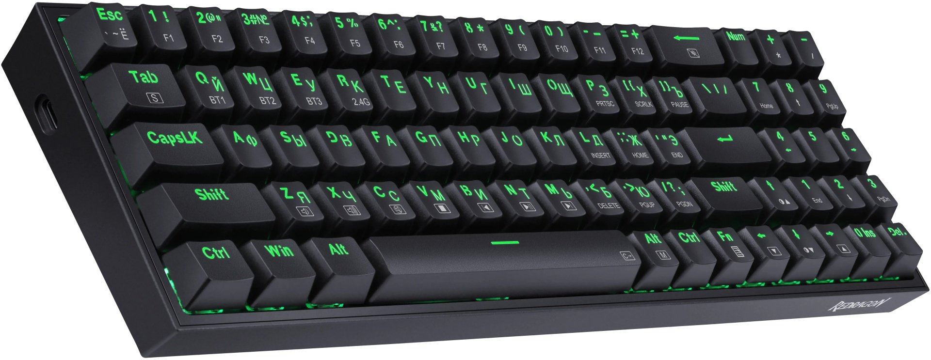 Клавиатура Комплект игровой клавиатура + мышь Redragon S136, 72158 купить,NaN