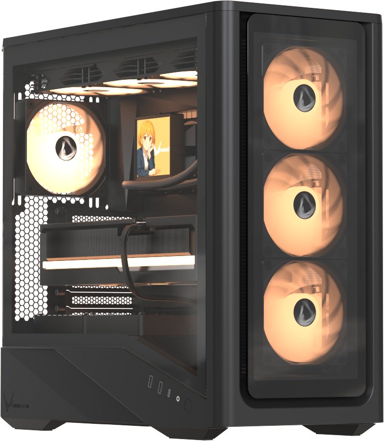 Корпус Formula V Air Power G9 DUO PA черный