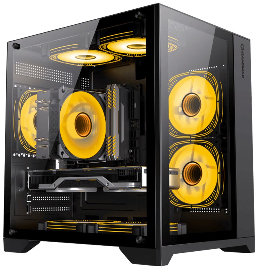 Корпус Game Max Infinity Mini 3 ARGB Fans + Controller Black черный