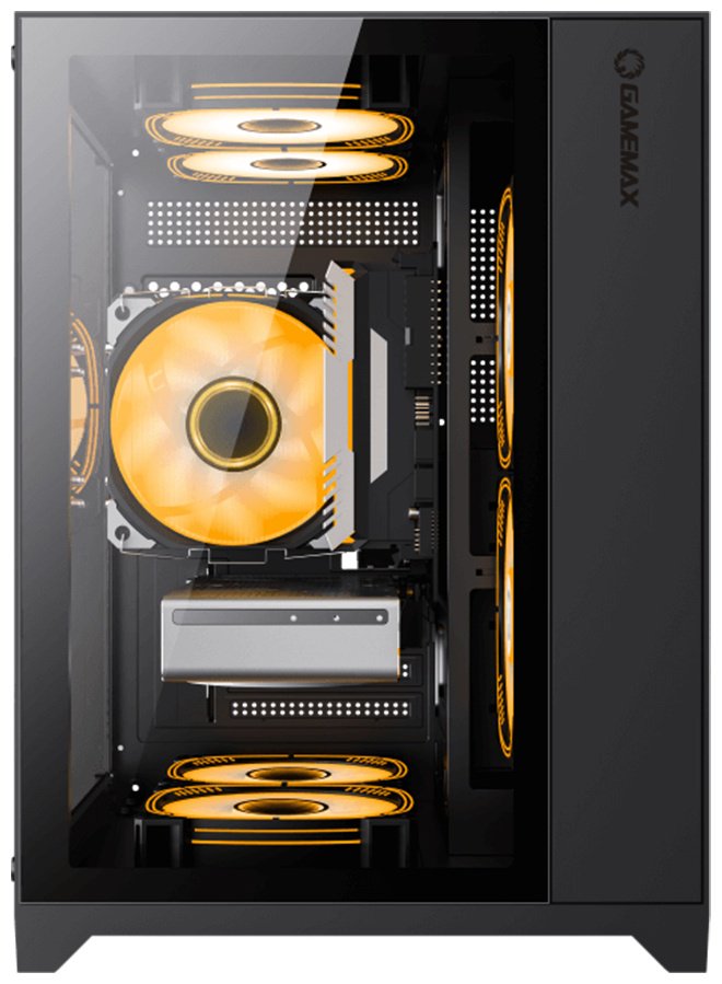 Корпус Game Max Infinity Mini 3 ARGB Fans + Controller Black черный