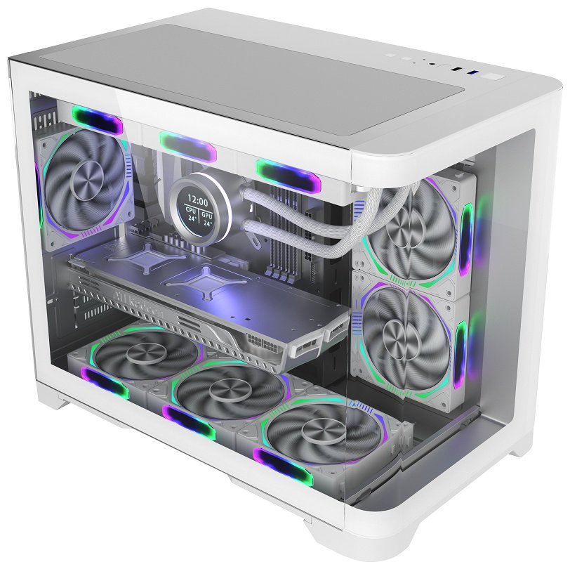 Корпус 1STPLAYER UV6 White белый