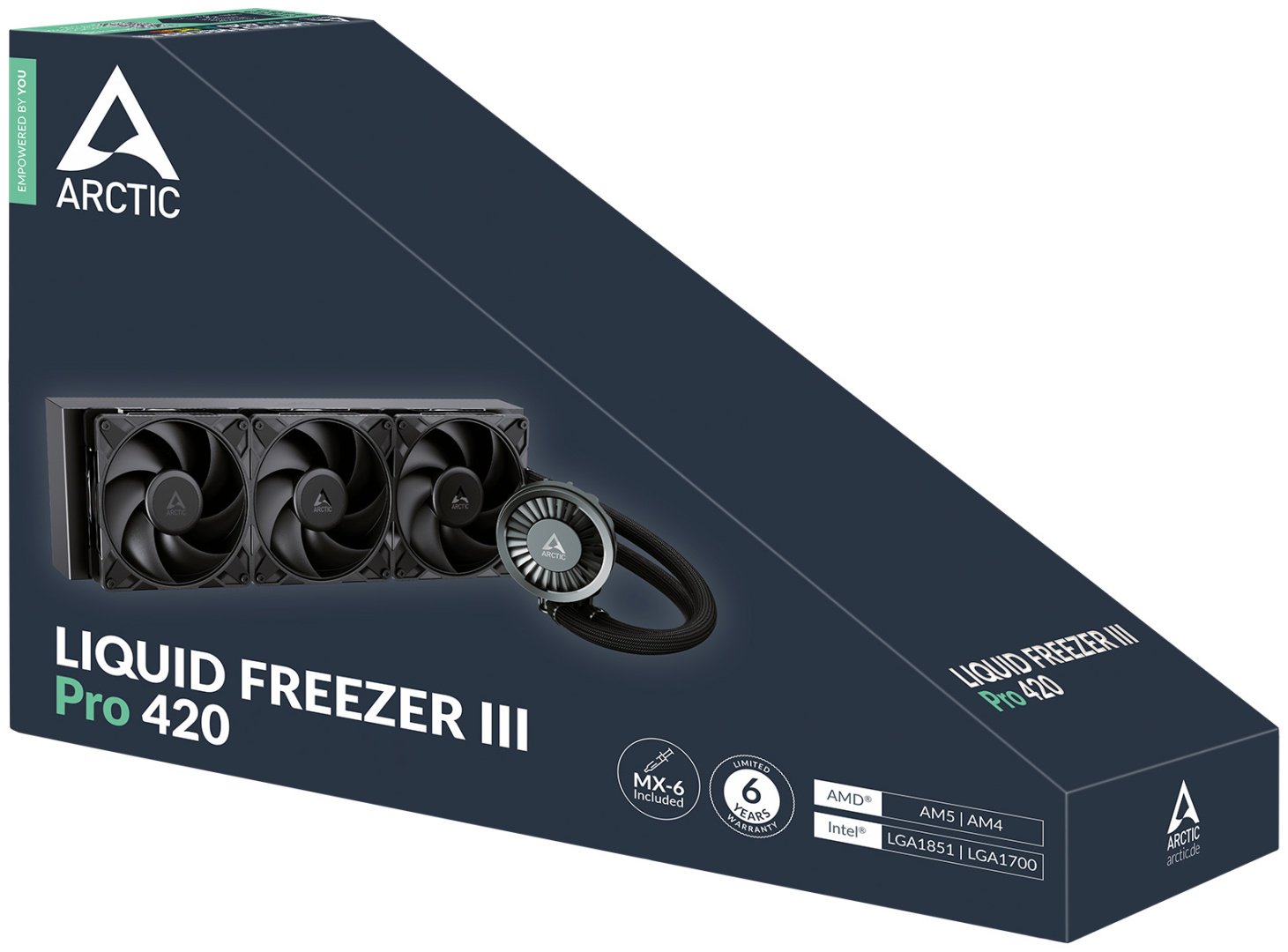 Система охлаждения Arctic Liquid Freezer III Pro 420 ACFRE00181A черный