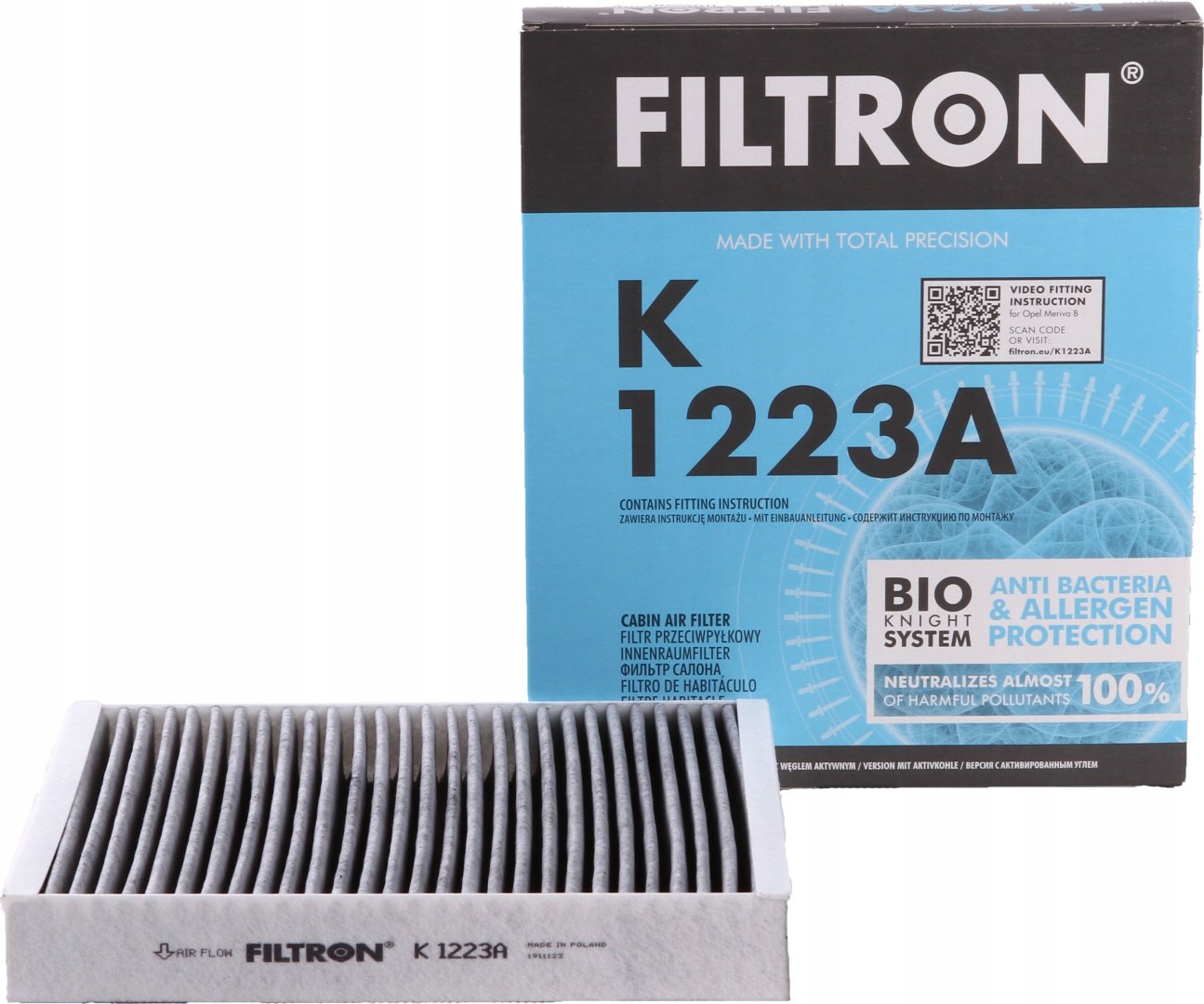 FILTRON салонный фильтр K 1223A купить,9201