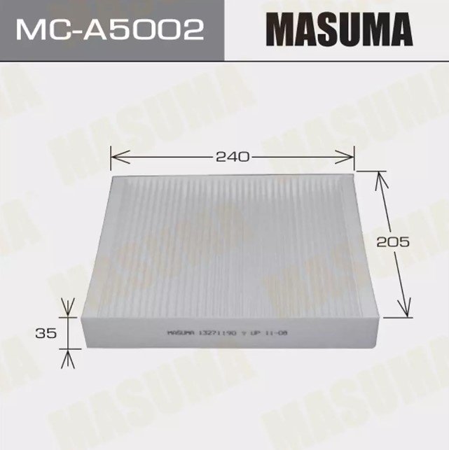 MASUMA салонный фильтр MC-A5002 купить,3662