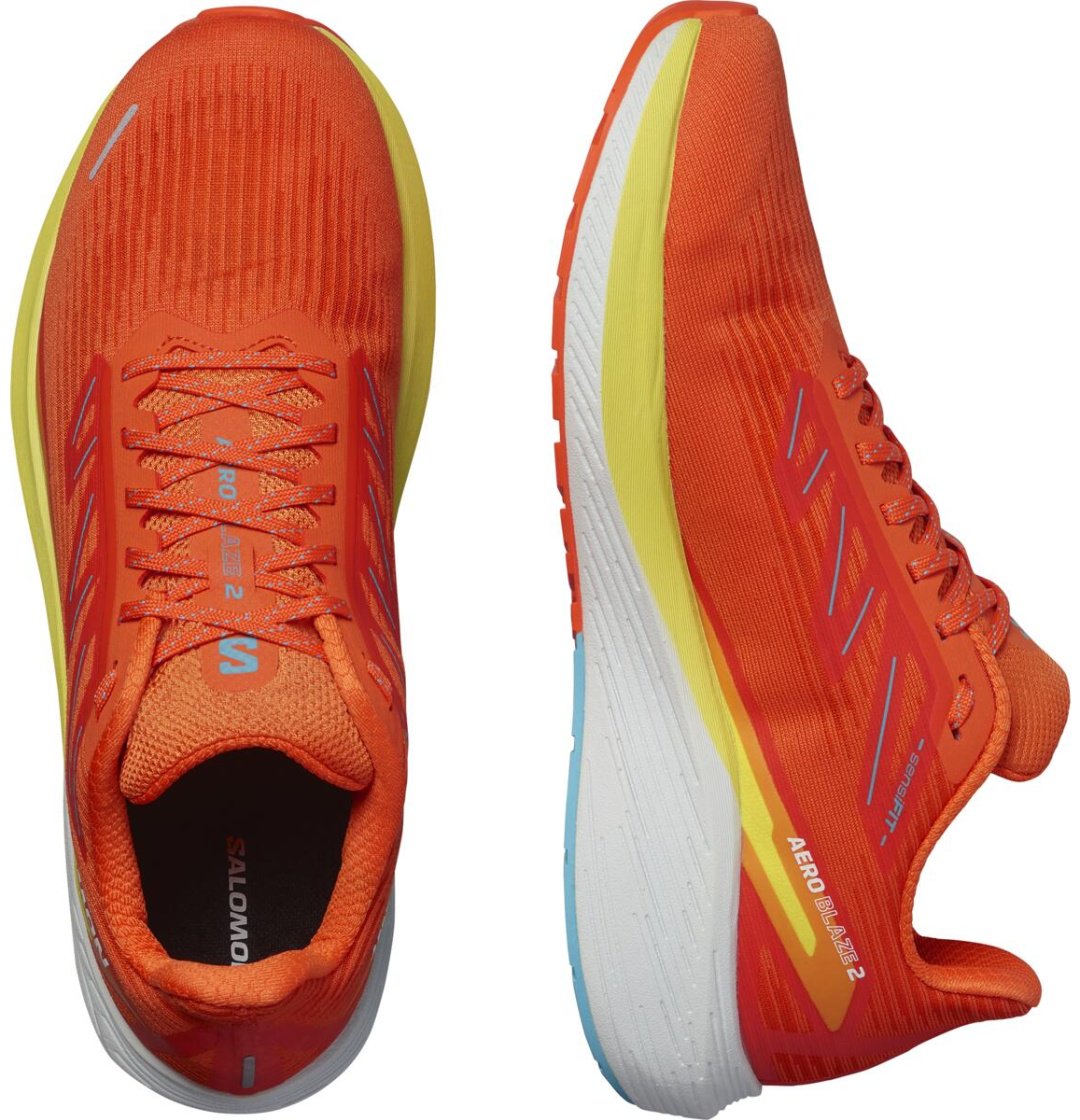 Кроссовки Salomon Aero Blaze 2 оранжевый купить,74900