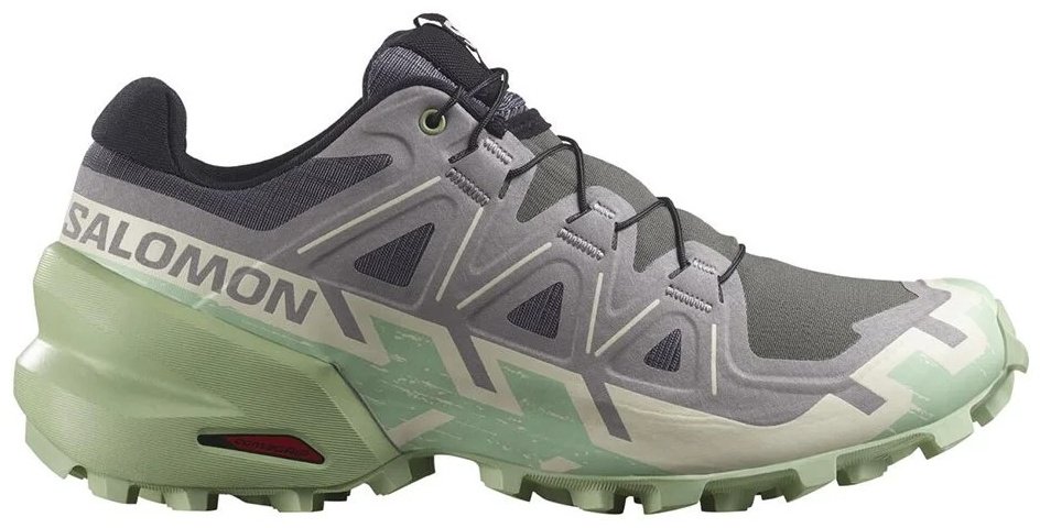 Кроссовки Salomon Speedcross 6 зеленый, серый