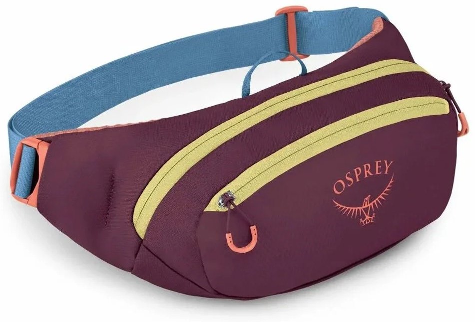 Сумка поясная Osprey полиэстер бордовый