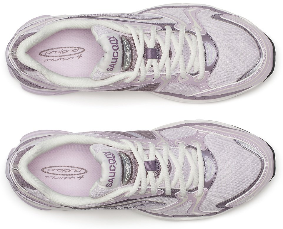 Кроссовки Saucony Progrid triumph 4 фиолетовый