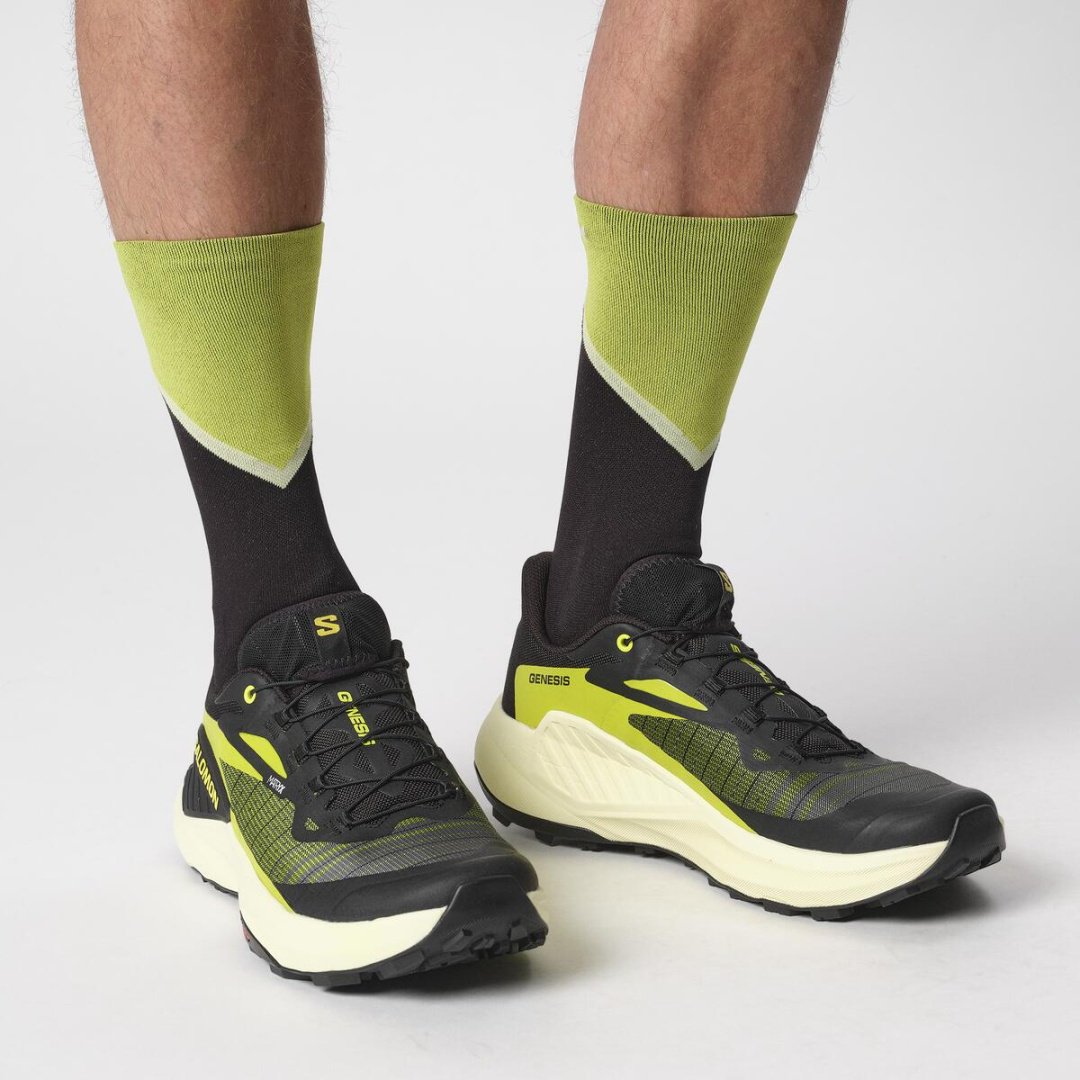 Кроссовки Salomon GENESIS зеленый купить,89900