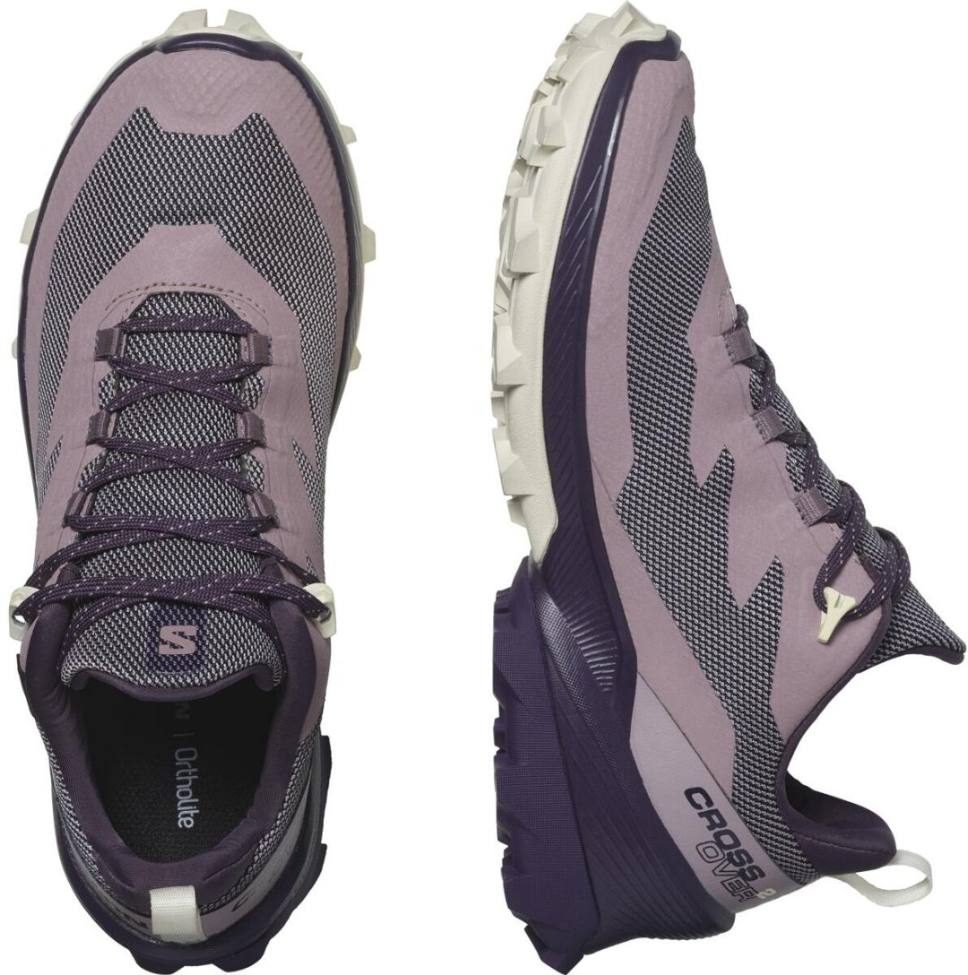 Треккинговые кроссовки Salomon фиолетовый купить,NaN