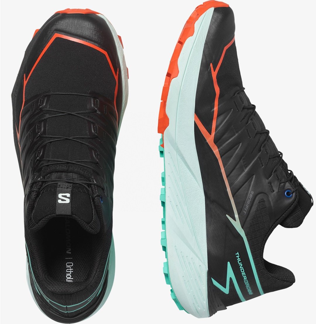 Кроссовки Salomon THUNDERCROSS черный купить,78900