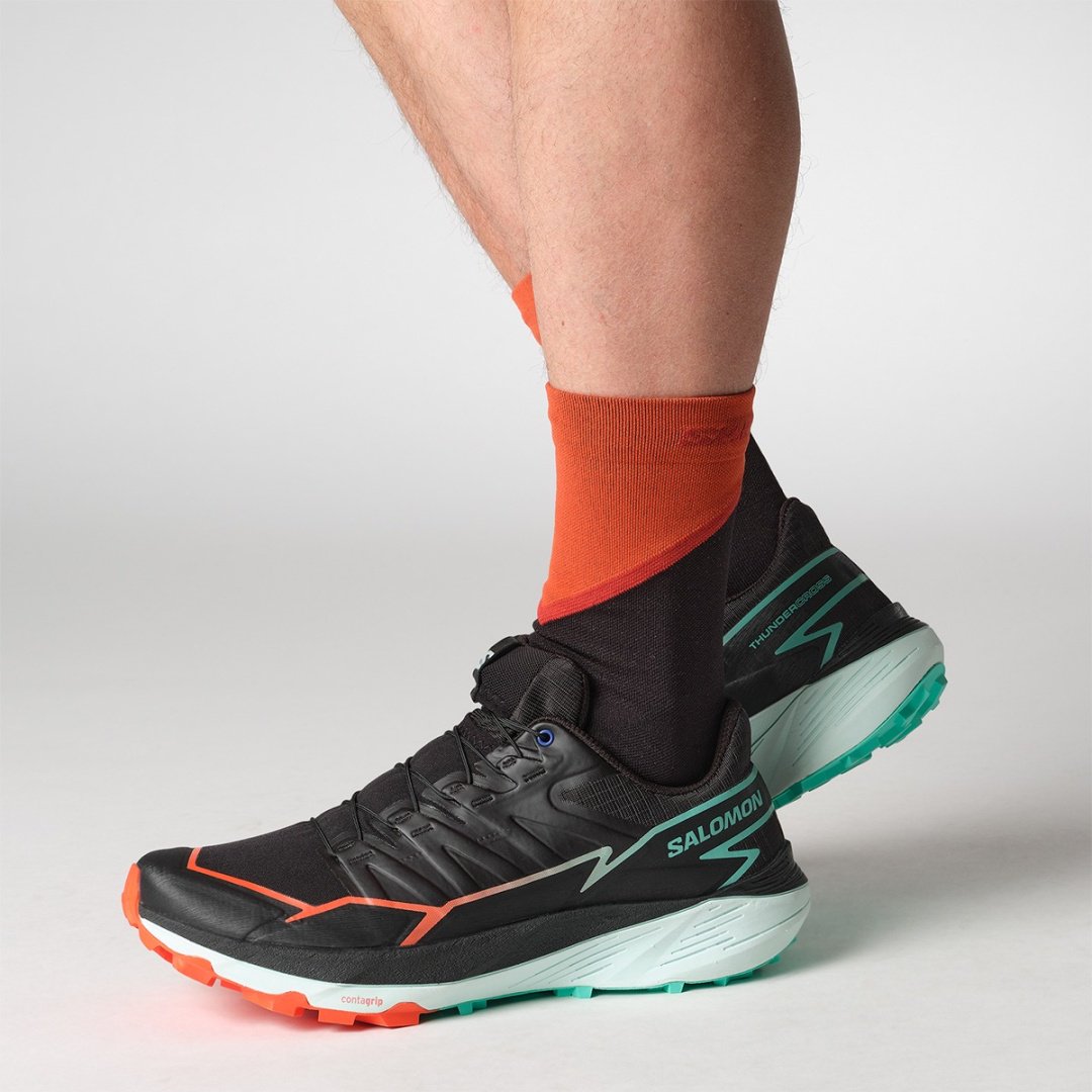 Кроссовки Salomon THUNDERCROSS черный купить,78900