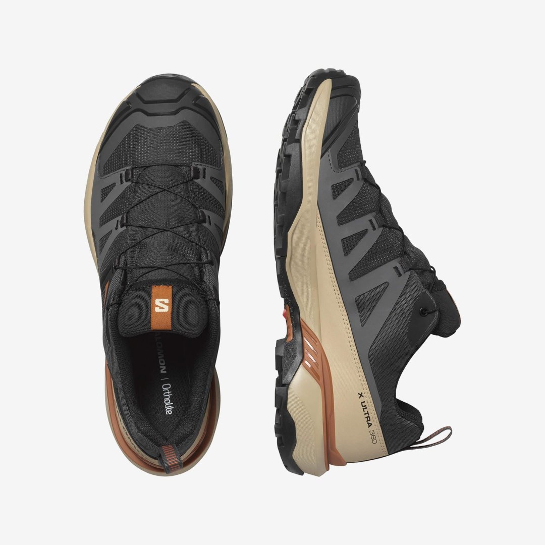 Кроссовки Salomon X Ultra 360 GTX бежевый, черный купить,NaN