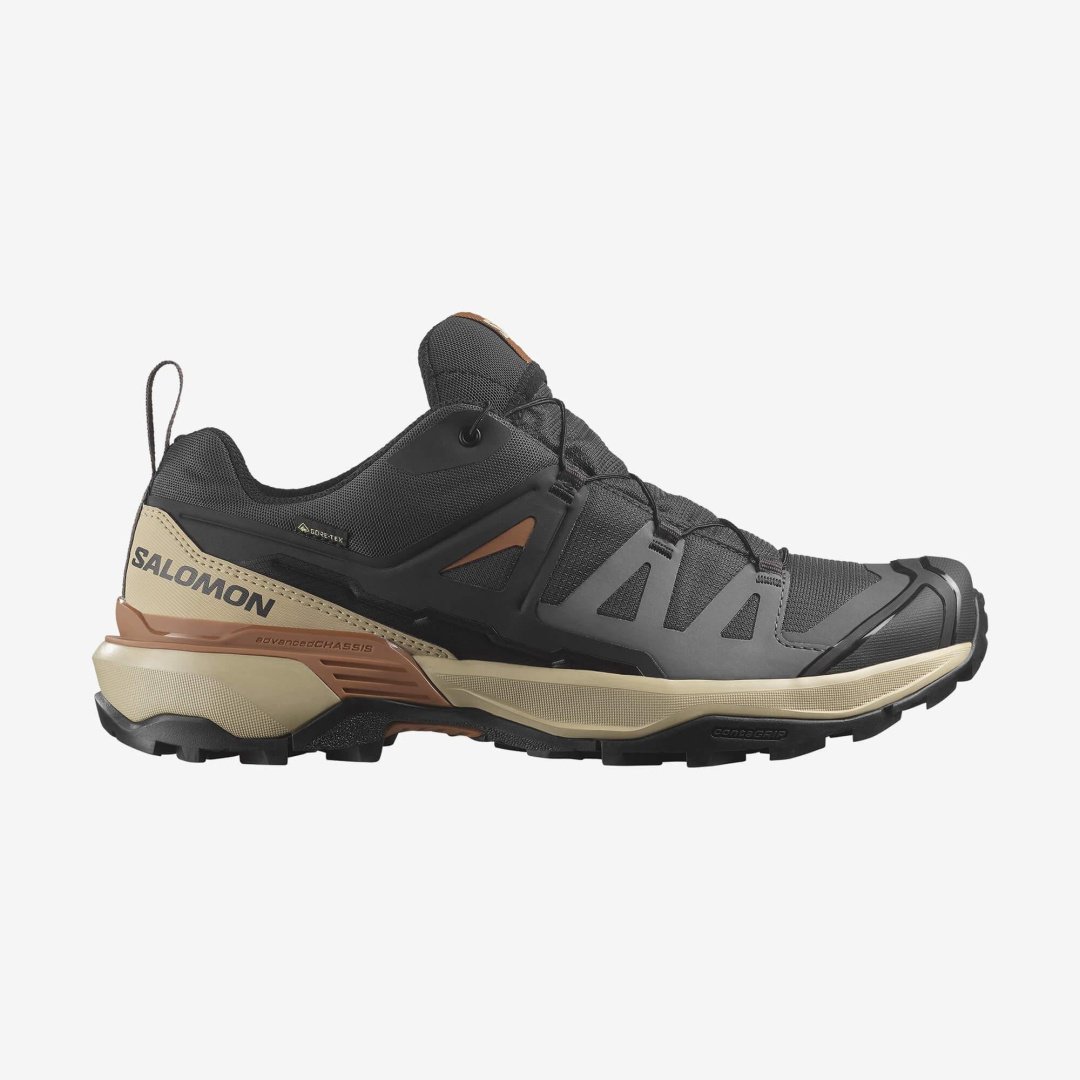 Кроссовки Salomon X Ultra 360 GTX бежевый, черный купить,86900